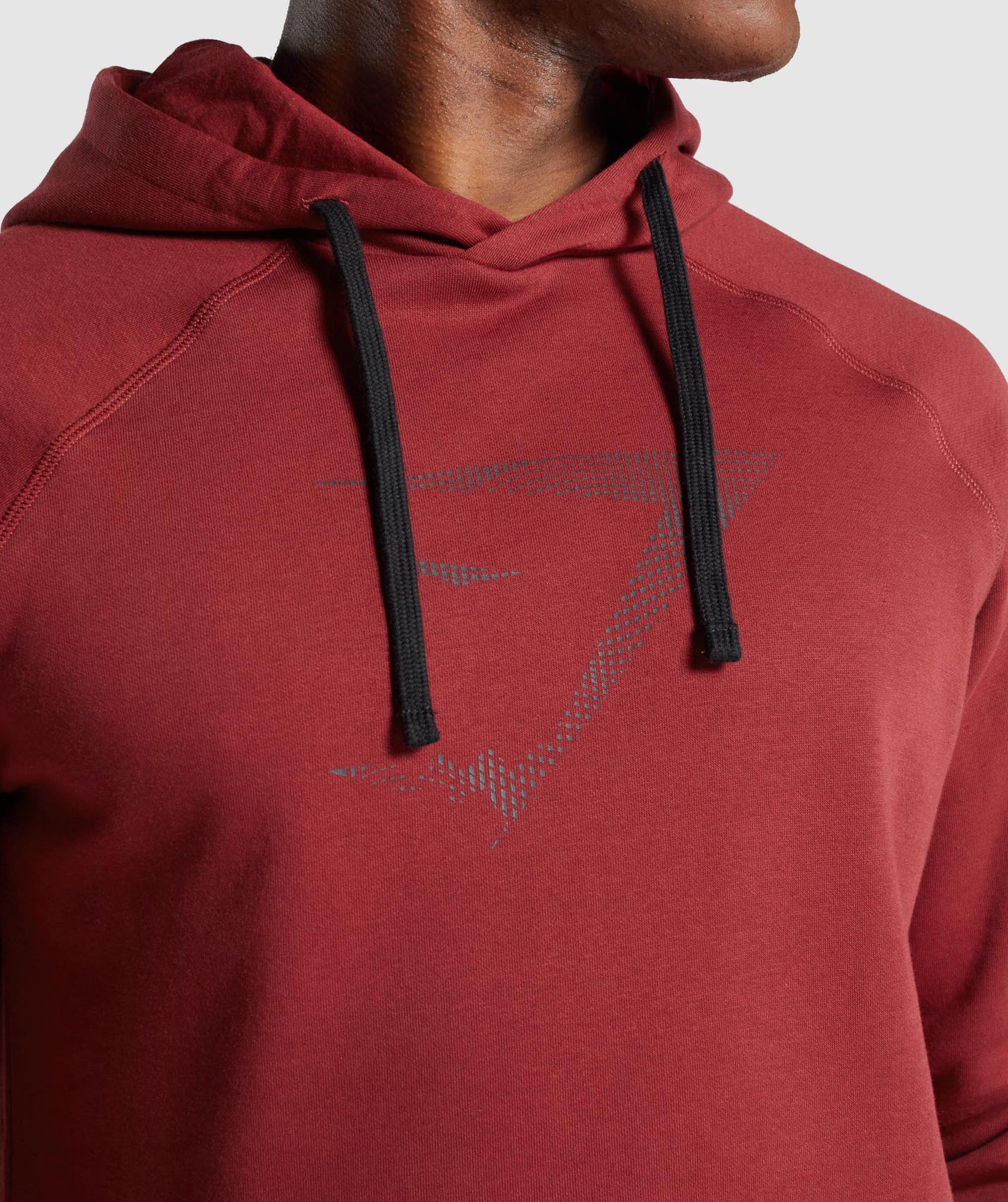 Gymshark Sharkhead Infill Hoodie - Burgund