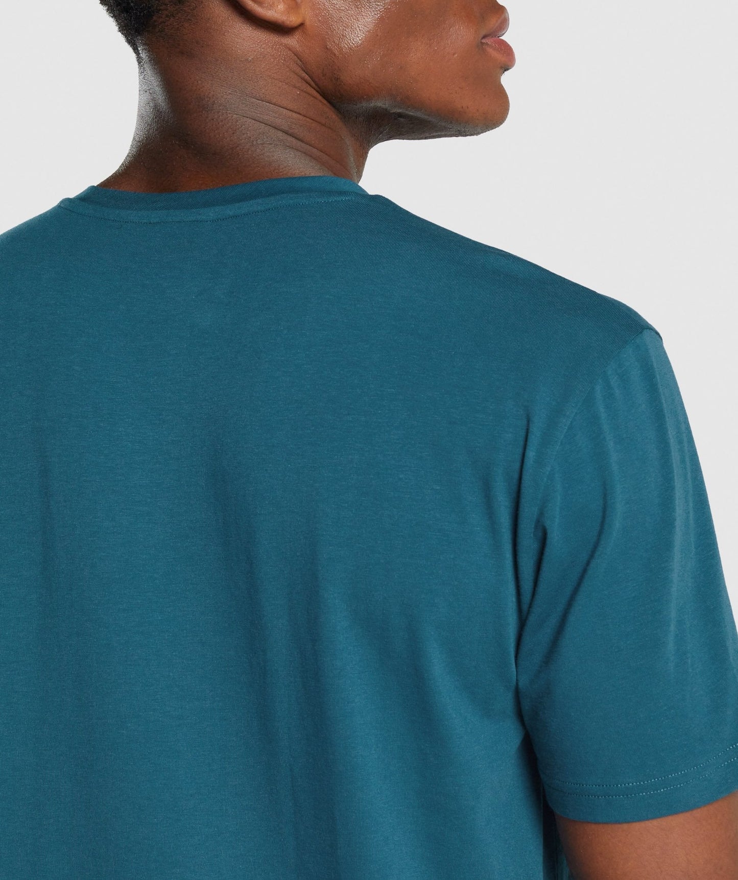 Gymshark Sharkhead Infill T -Shirt - blaugrün