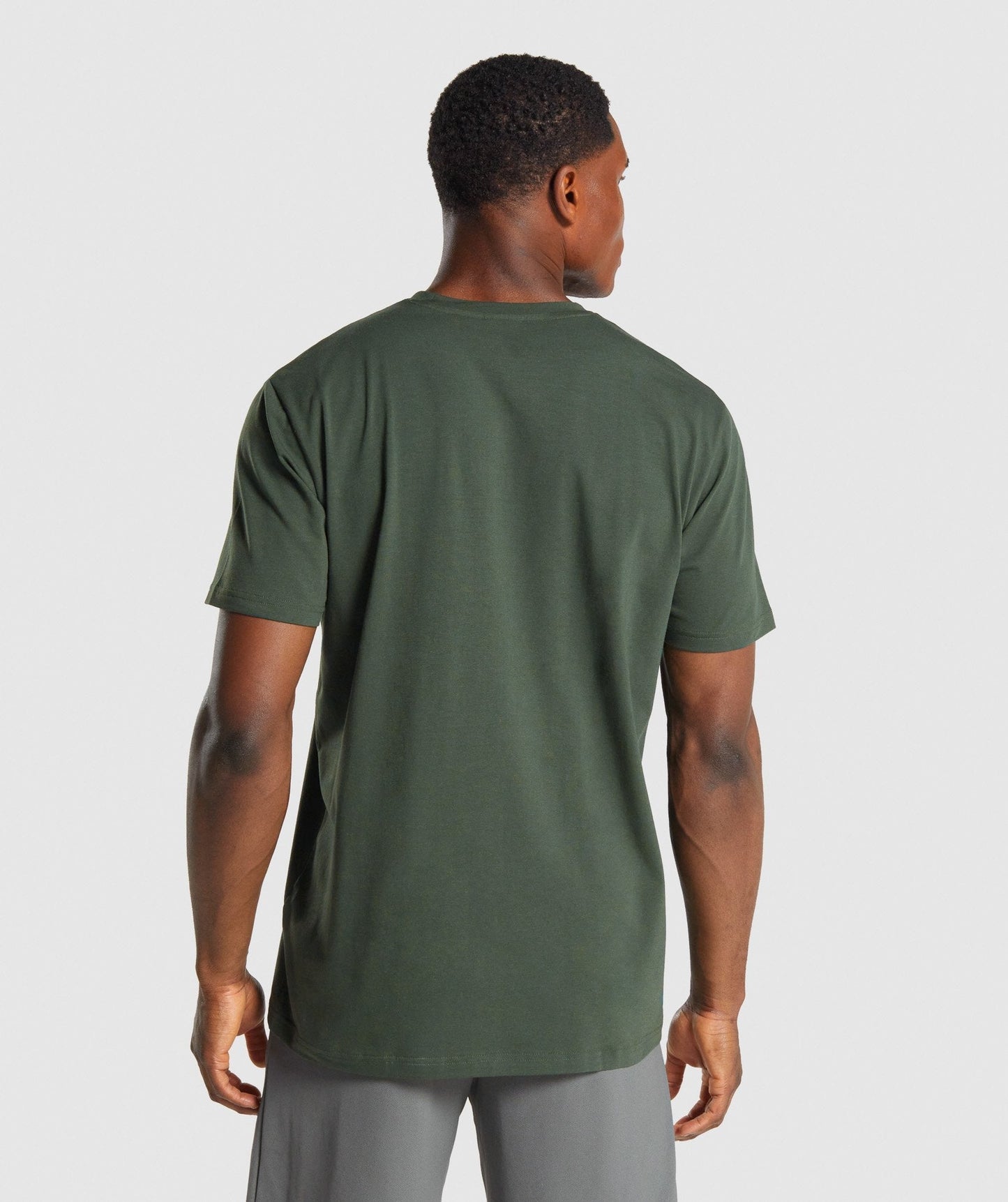 Gymshark Sharkhead Infill T -Shirt - dunkelgrün