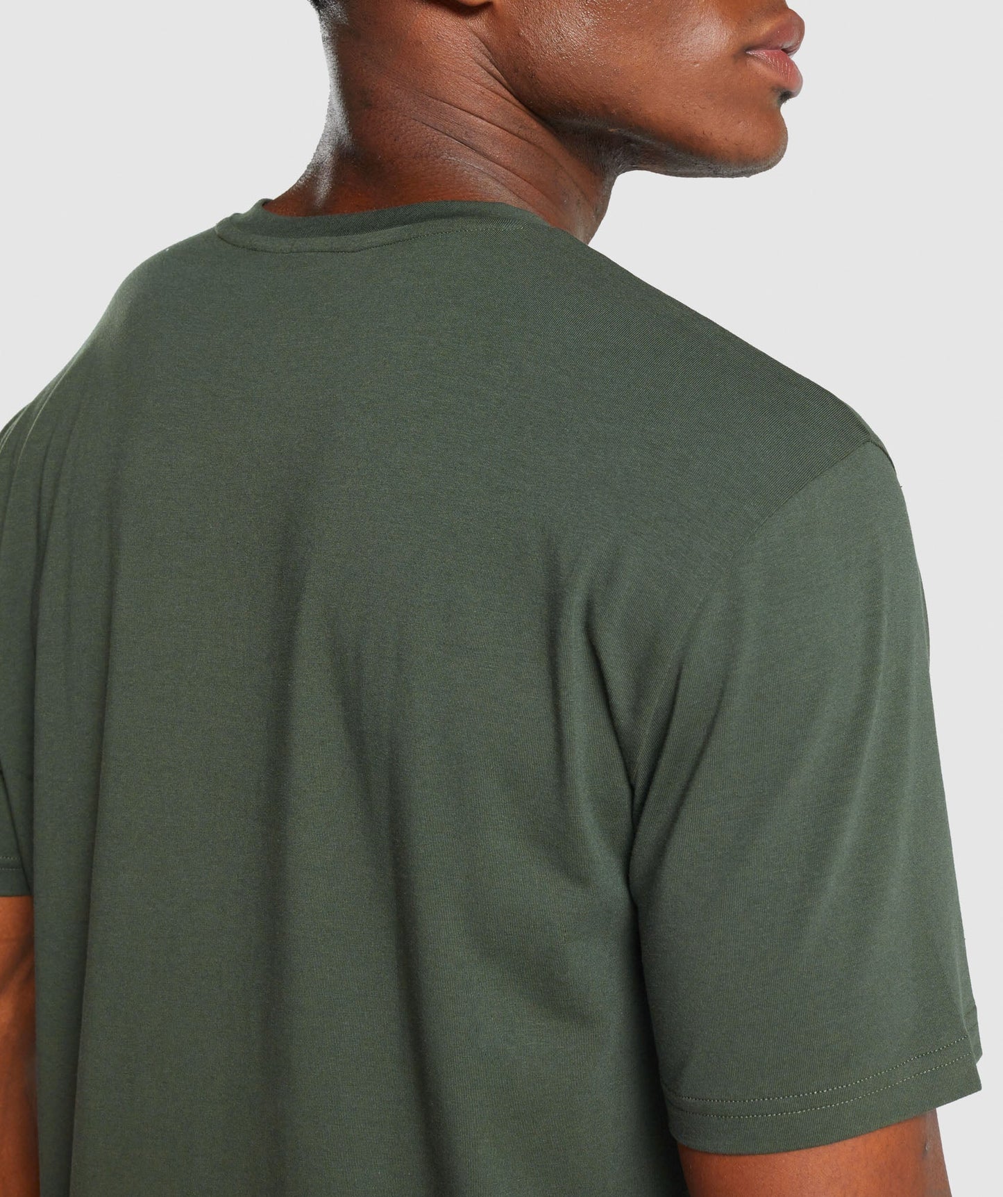 Gymshark Sharkhead Infill T -Shirt - dunkelgrün