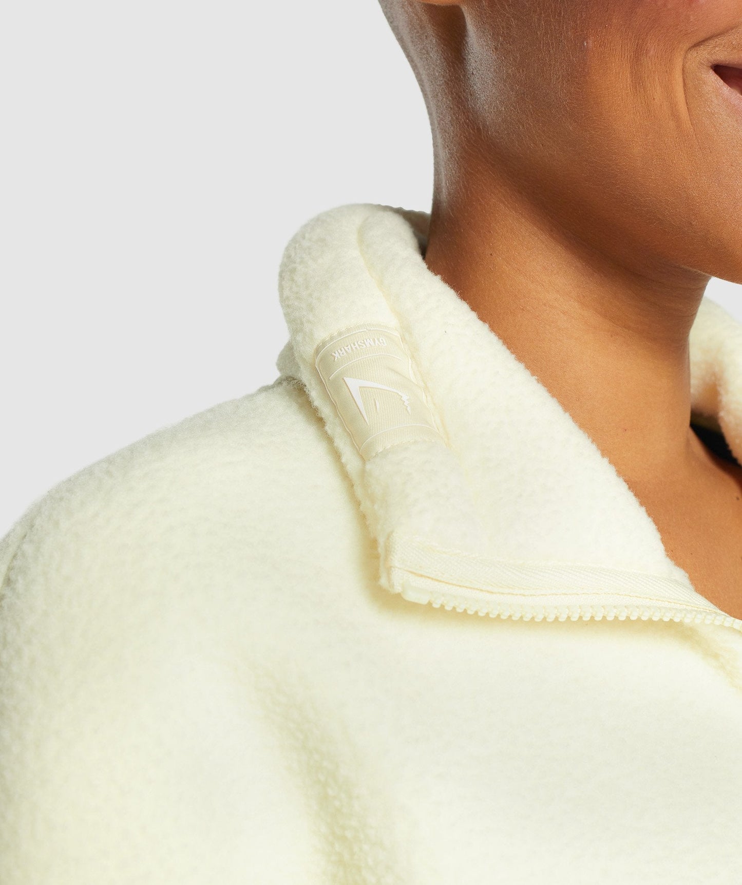 Gymshark Sherpa Jacke - Gelb