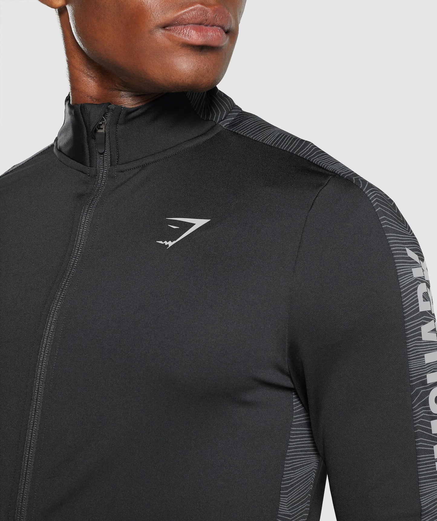 Gymshark Sport Full Reißverschluss - Schwarz