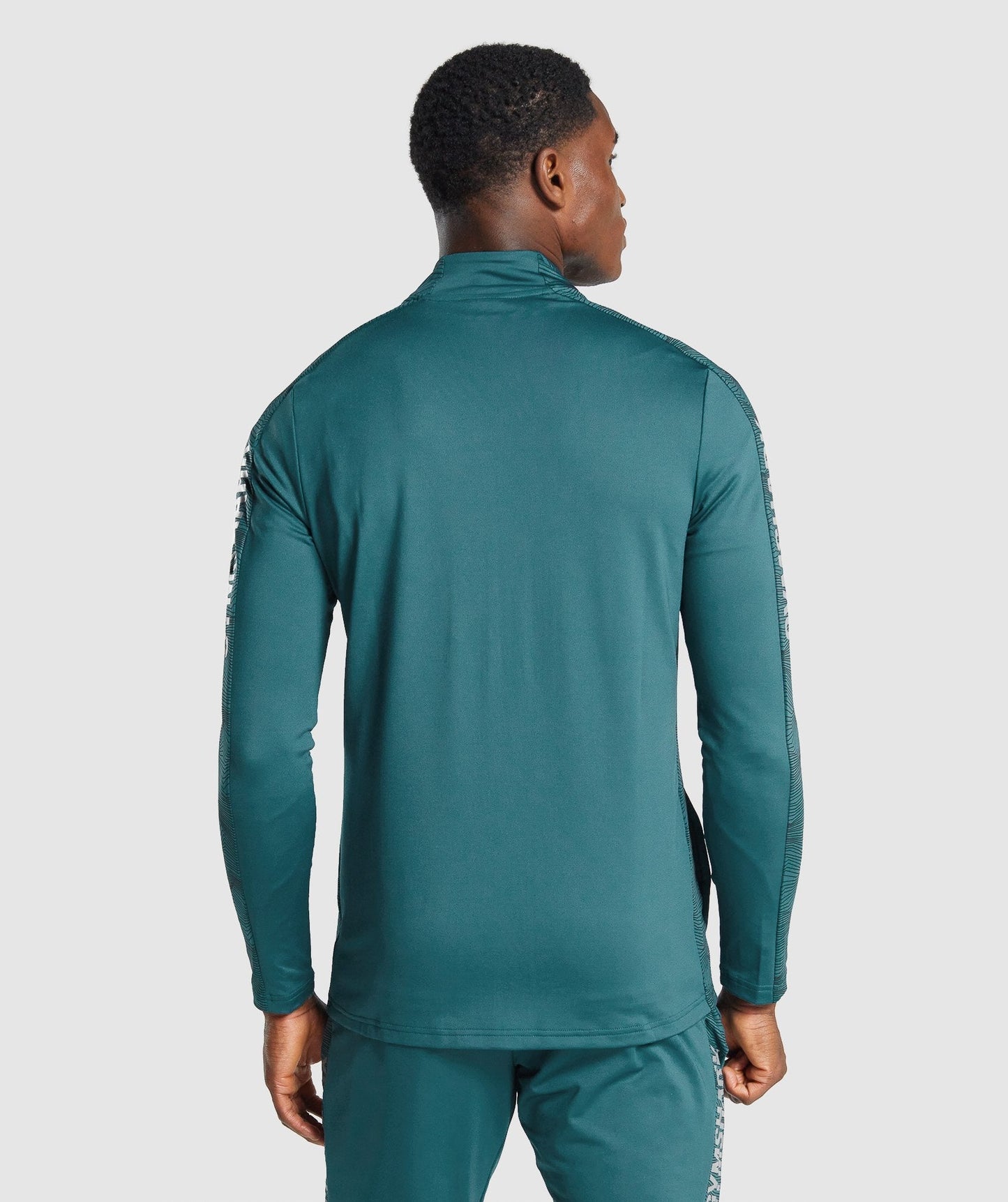 Gymshark Sport Full Reißverschluss - blaugrün