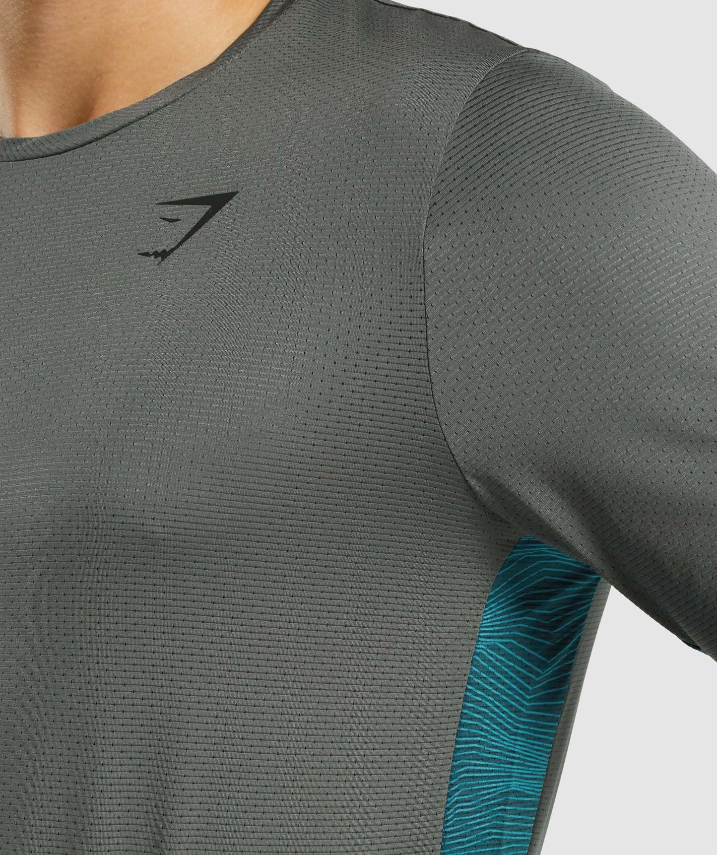 Gymshark Sport Langarm T -Shirt - Holzkohle