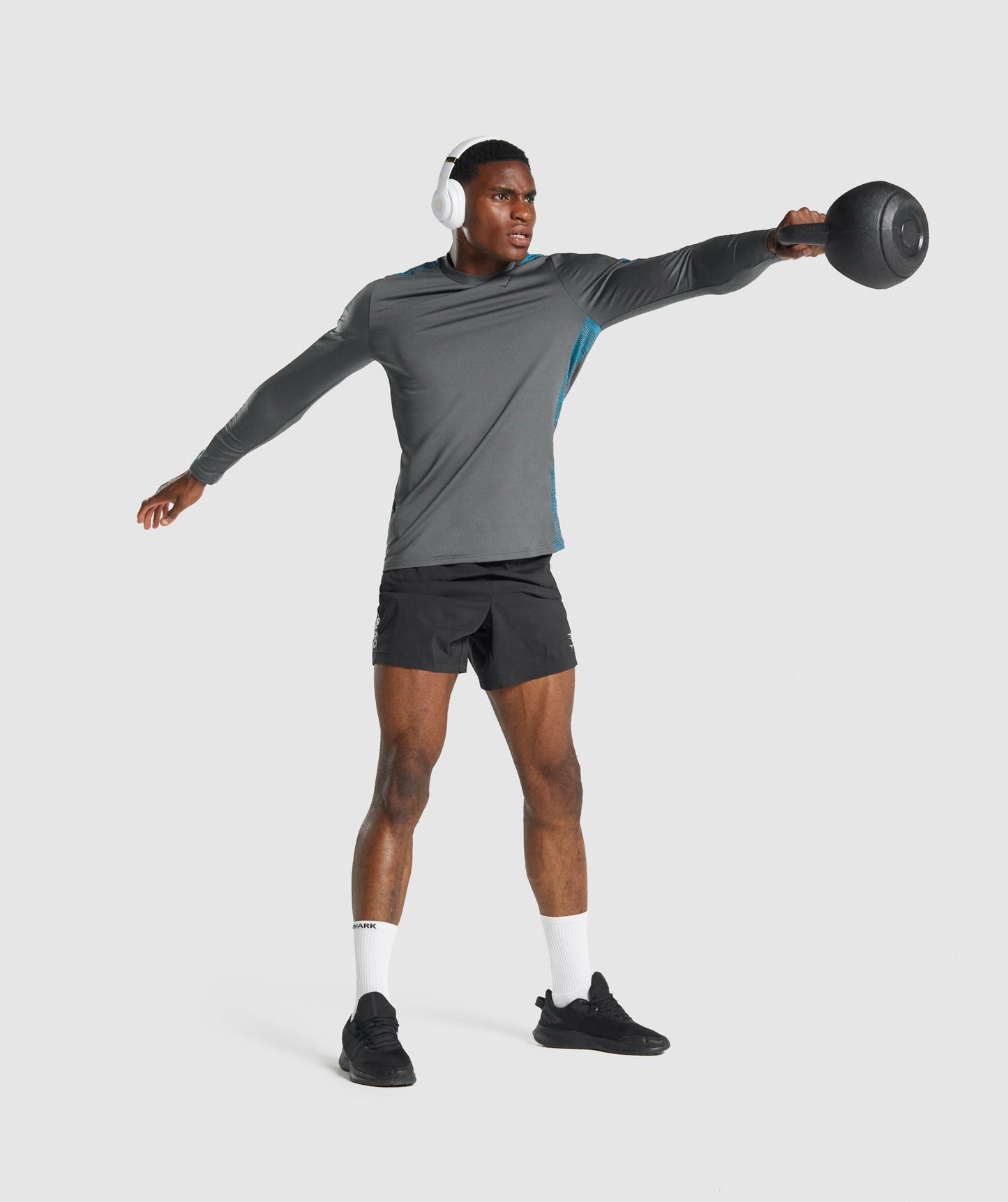 Gymshark Graphic Sport Shorts - Schwarz