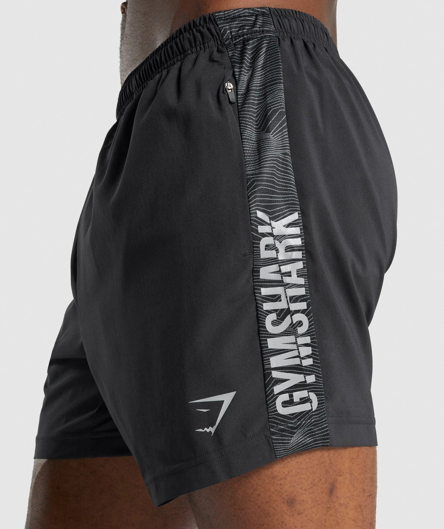 Gymshark Graphic Sport Shorts - Schwarz