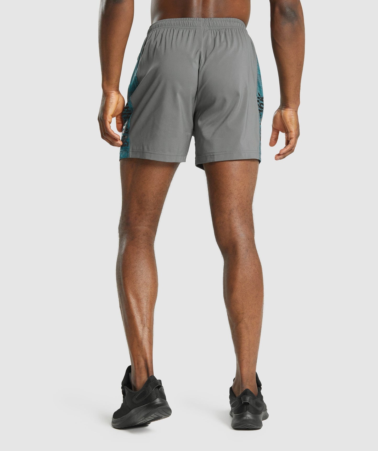 Gymshark Graphic Sport Shorts - Grau