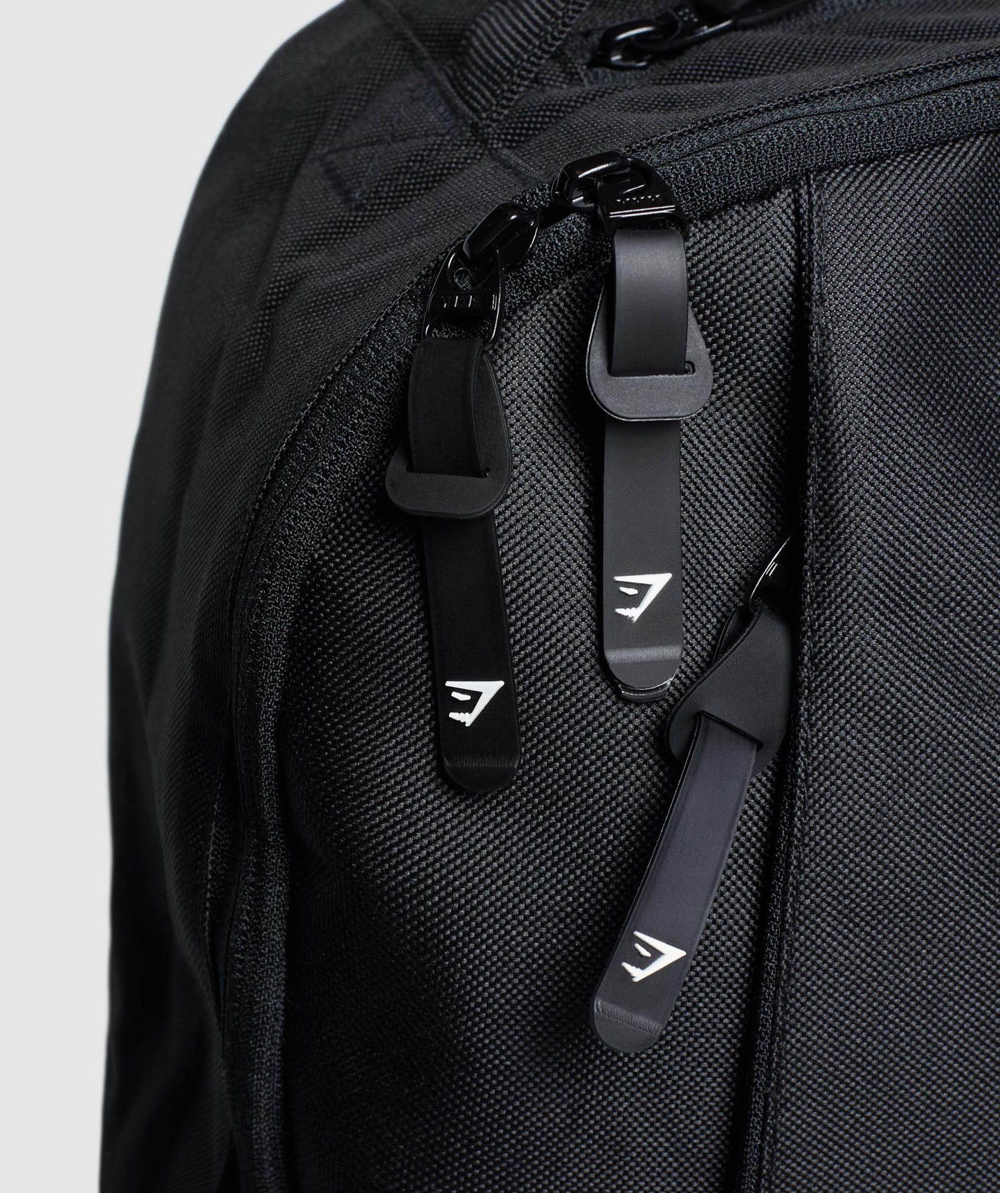 Gymshark aufgeklebten Logo -Rucksack - Schwarz
