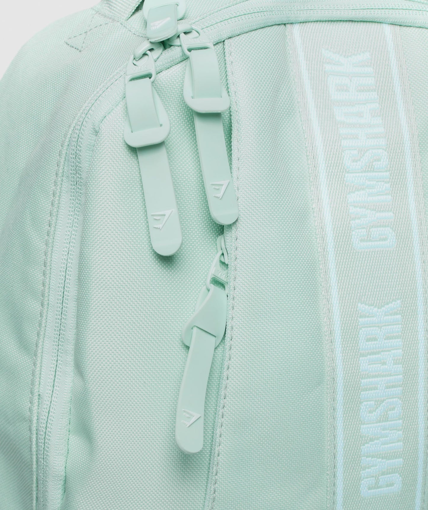 Gymshark Taped Logo Rucksack - hellgrün