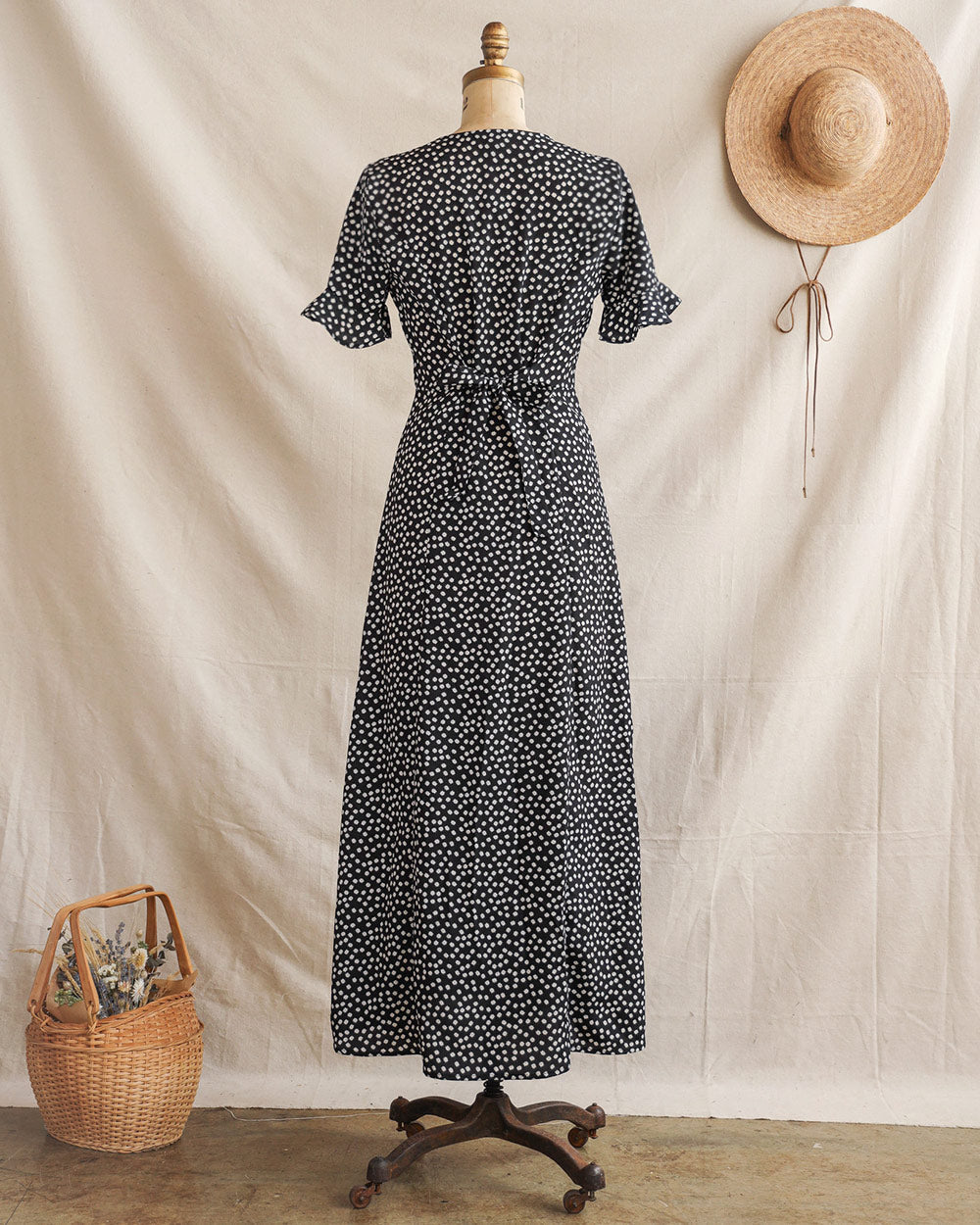 Kleid mit Gänseblümchenmuster