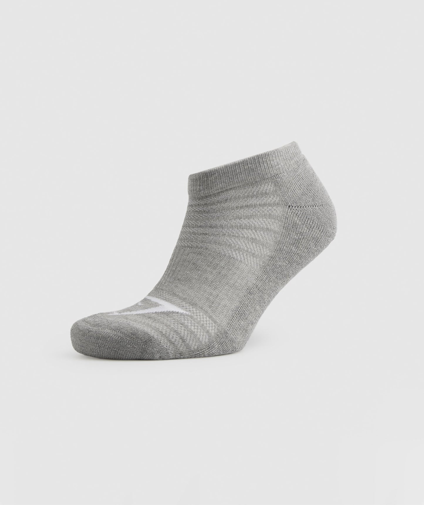 Gymshark Trainer Socks 3pk - White/Light Grey Marl/Black