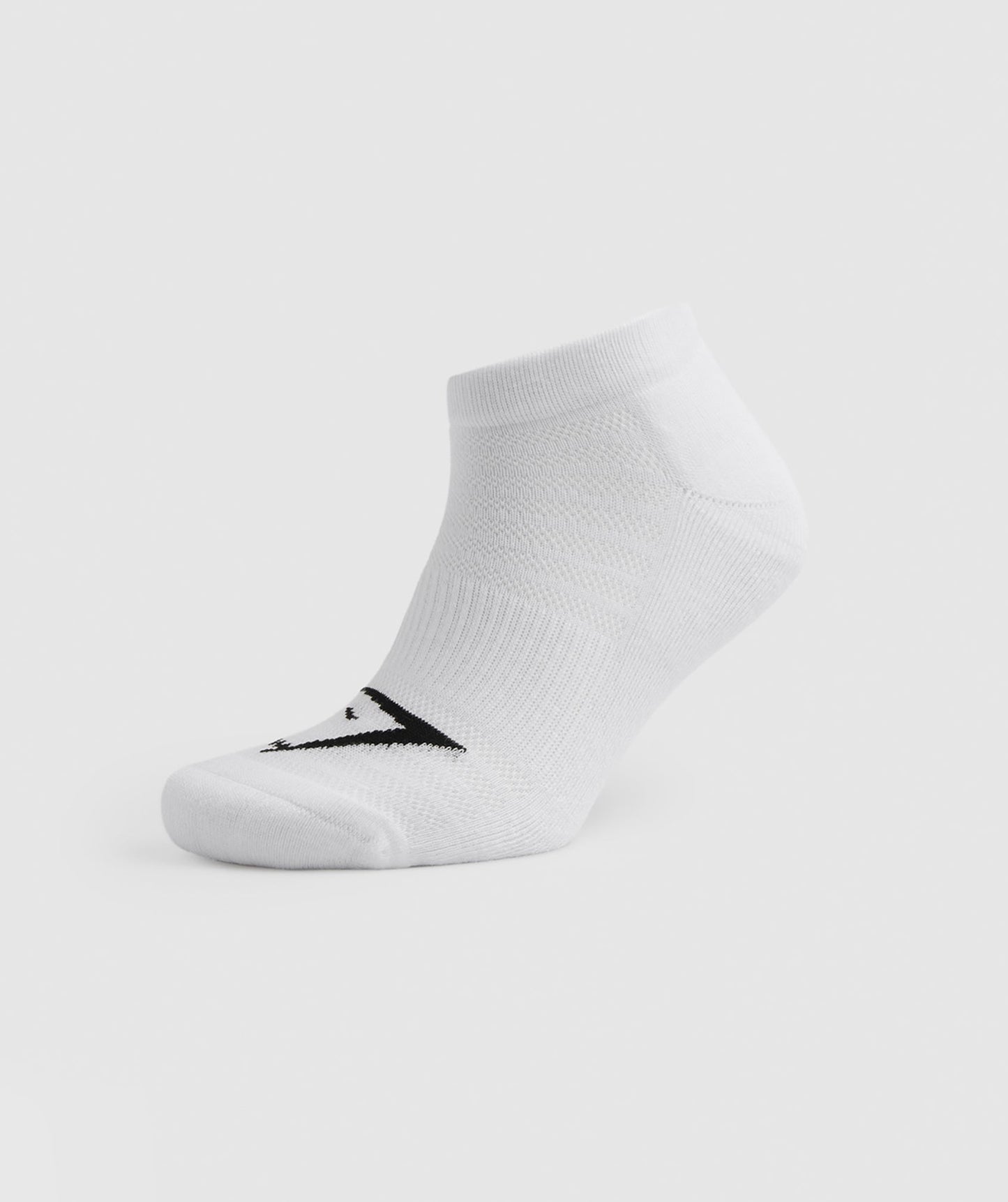 Gymshark Trainer Socks 3pk - White/Light Grey Marl/Black