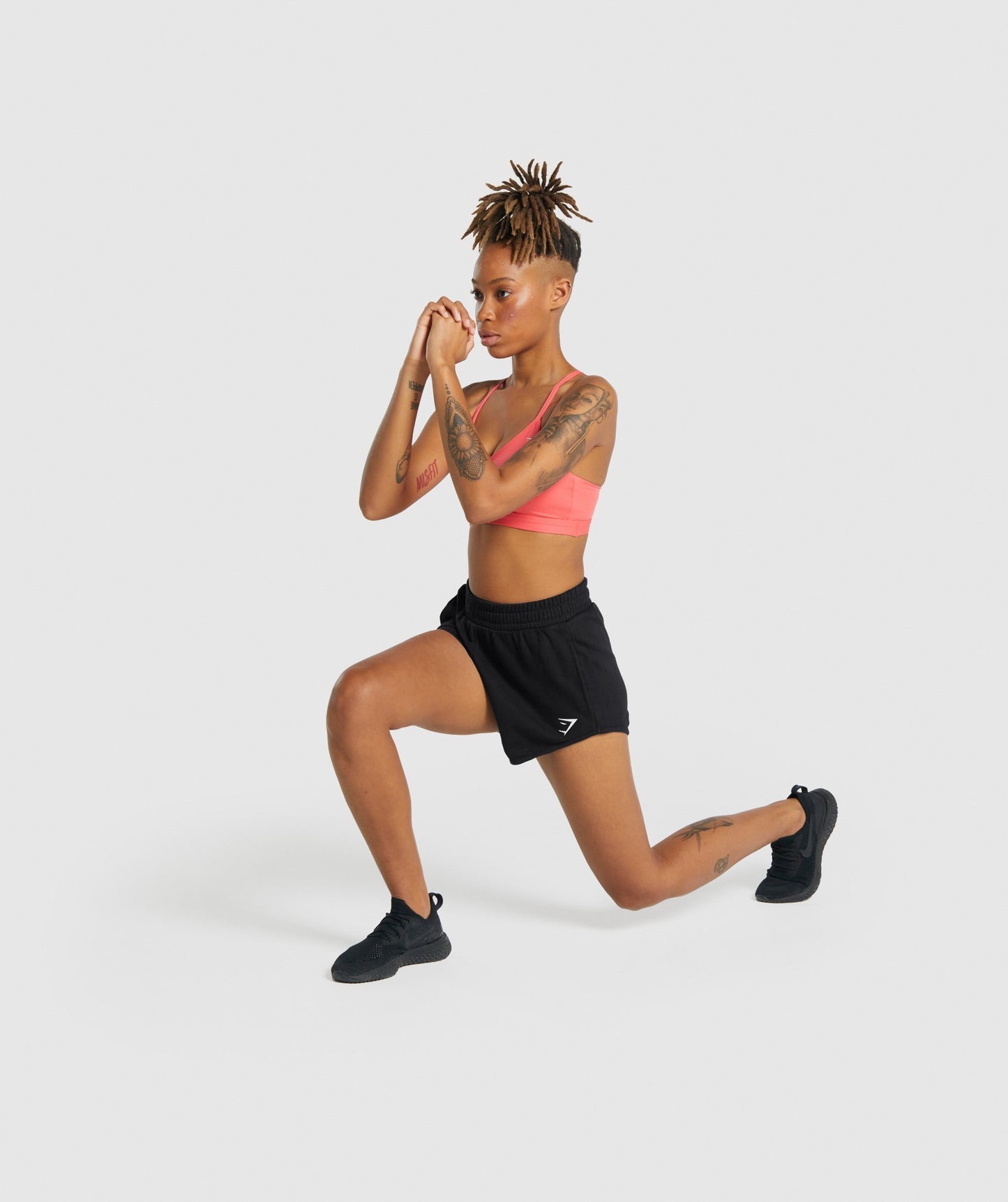 Gymshark Training Schweißshorts - Schwarz