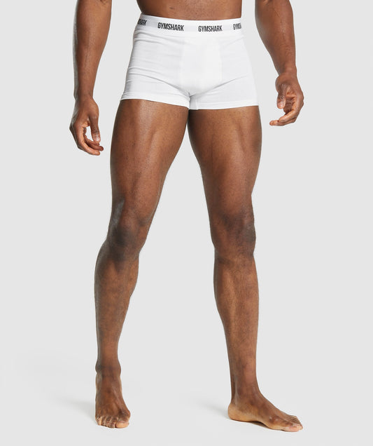 Gymshark Trunk 2pk - Weiß