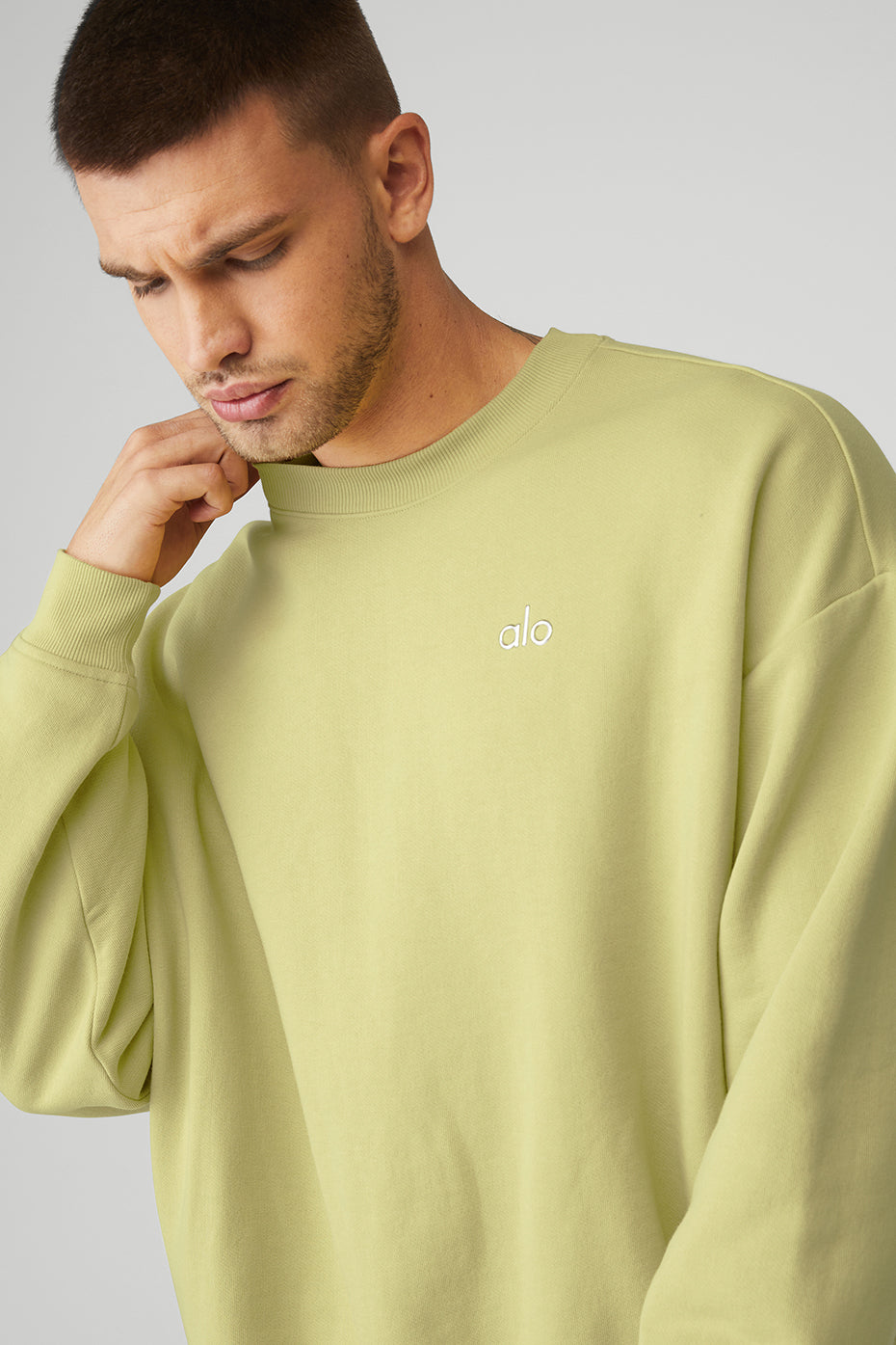 Accolade Crew Neck Pullover - Dusty Yellow
