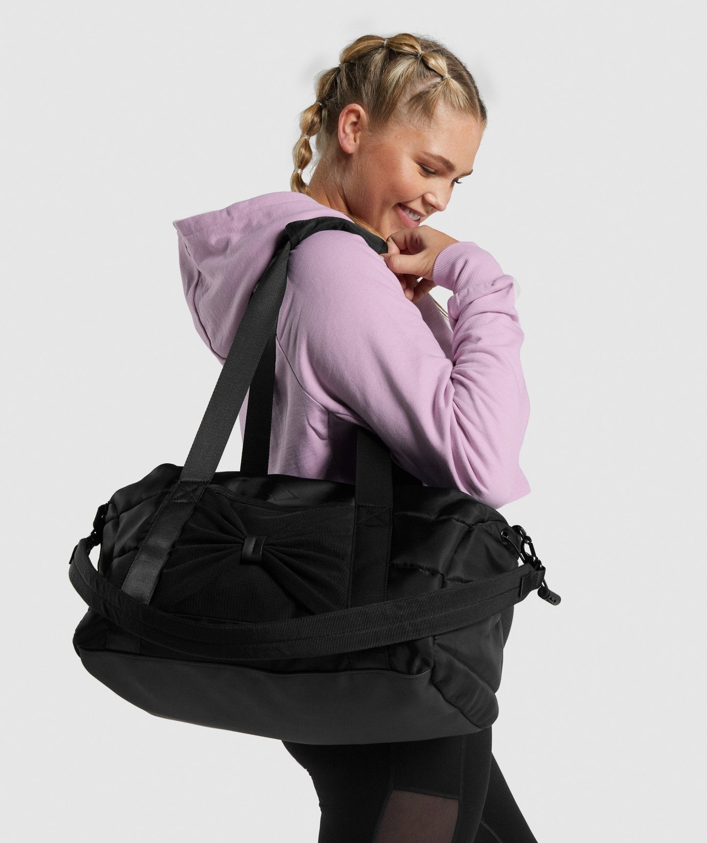 Gymshark Studio Gymbagentasche - Schwarz