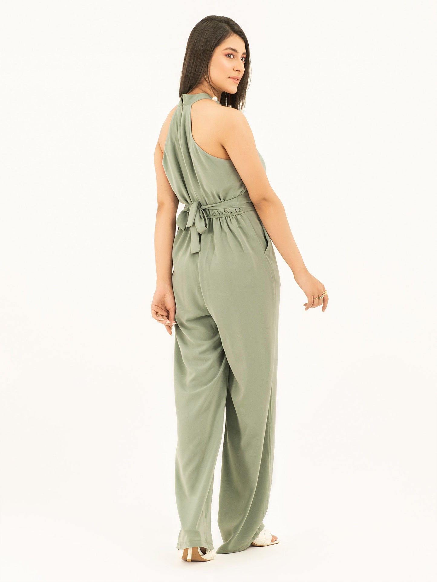 Halter Neck Jumpsuit