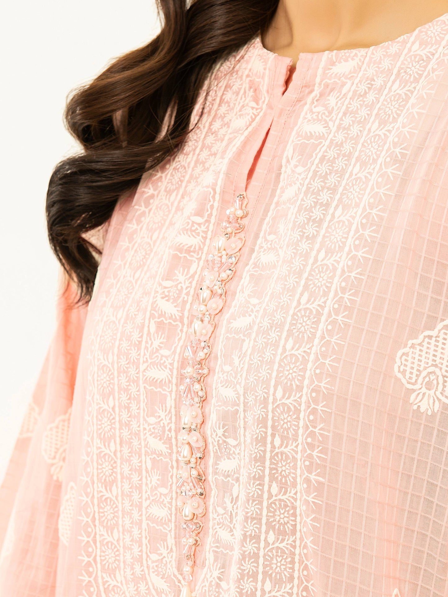 Embellished Lawn Suit