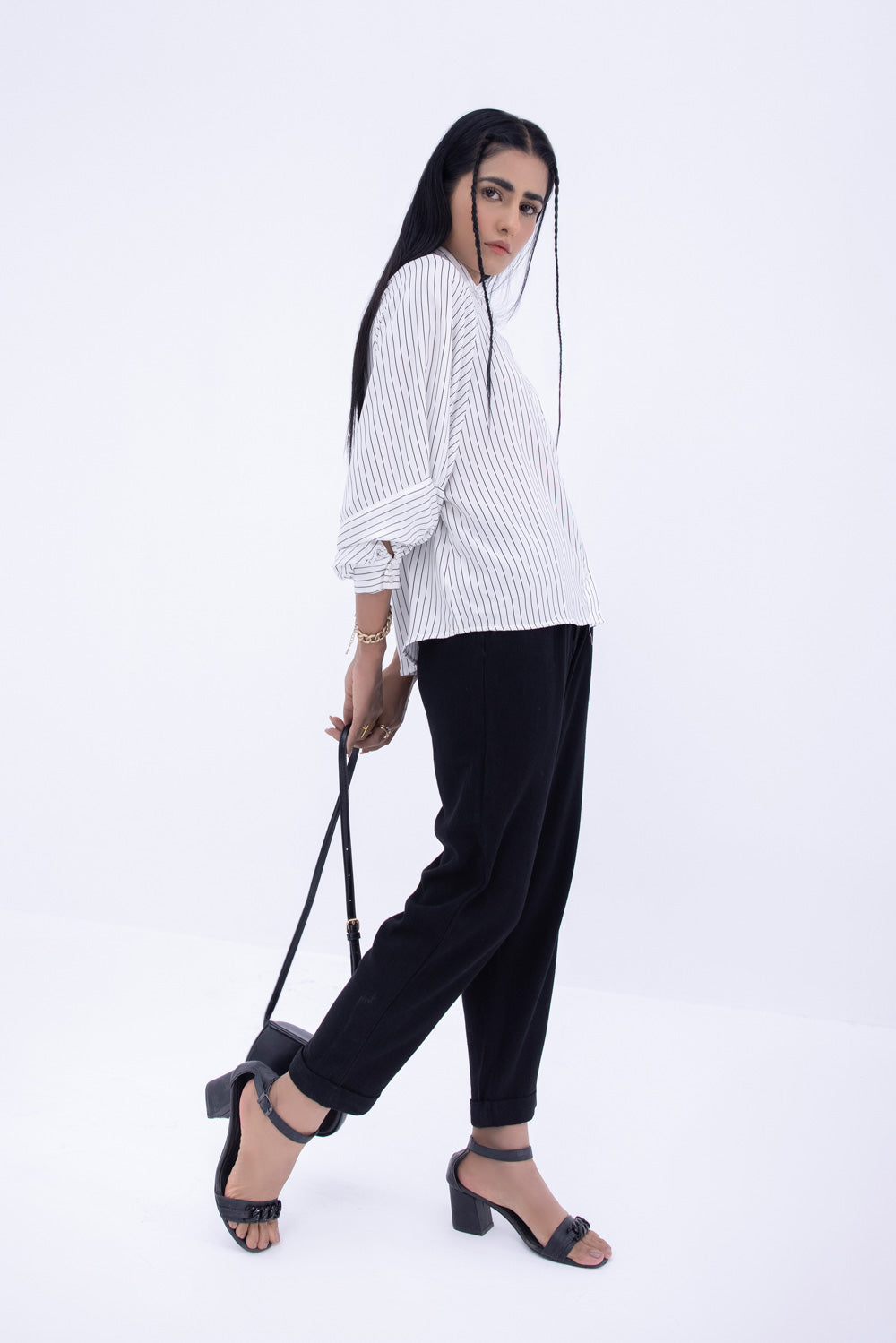 Button Down Striped Shirt