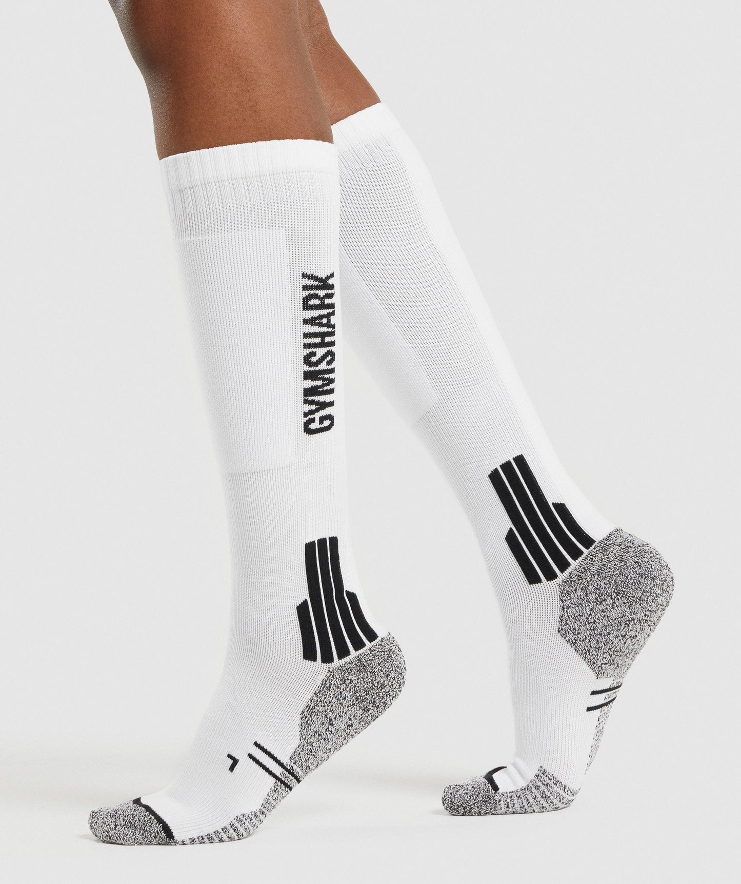 Gymsharke Gewichtheben Socken - Weiß