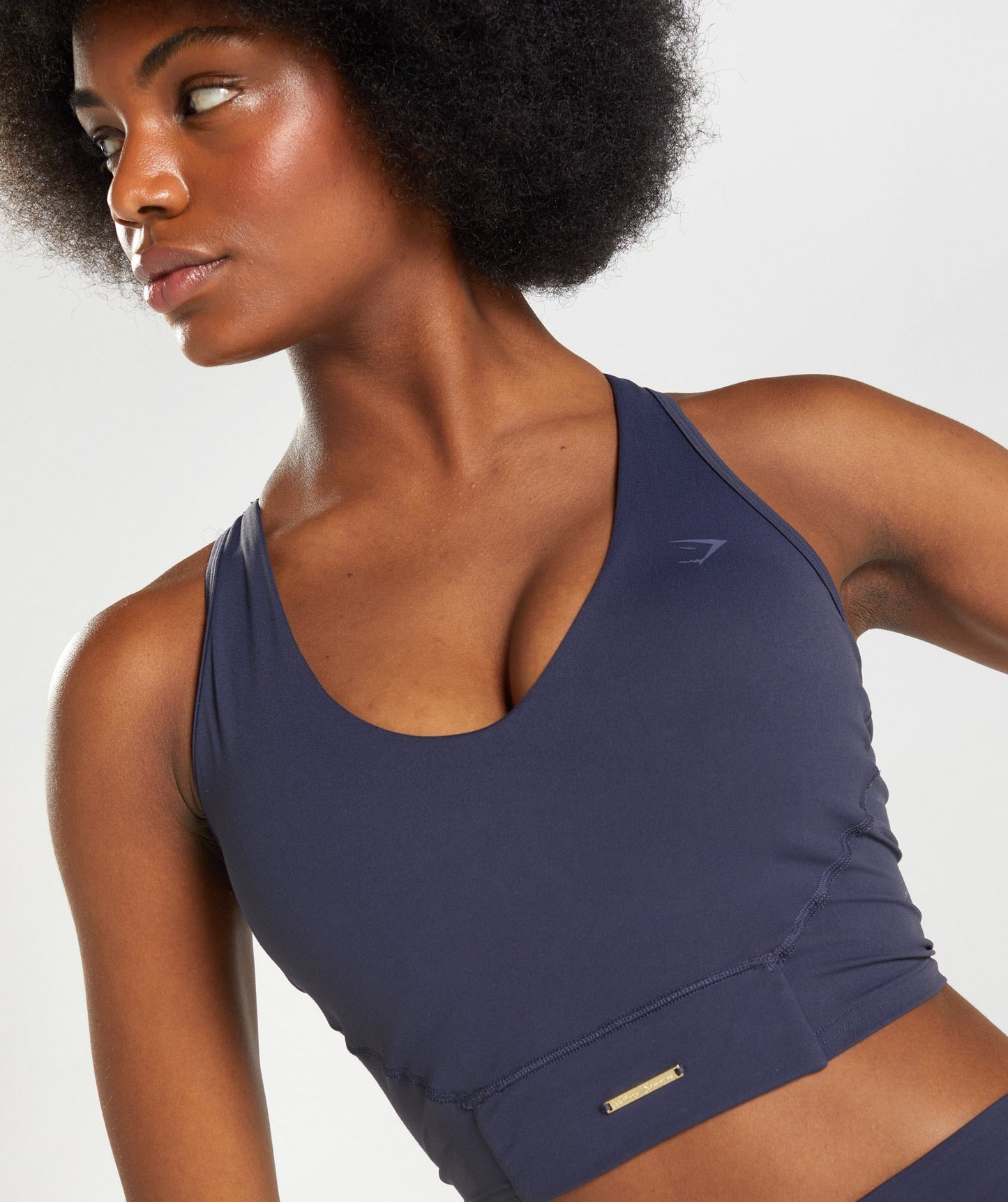 Gymshark Whitney Crop Tank - Indigo Navy