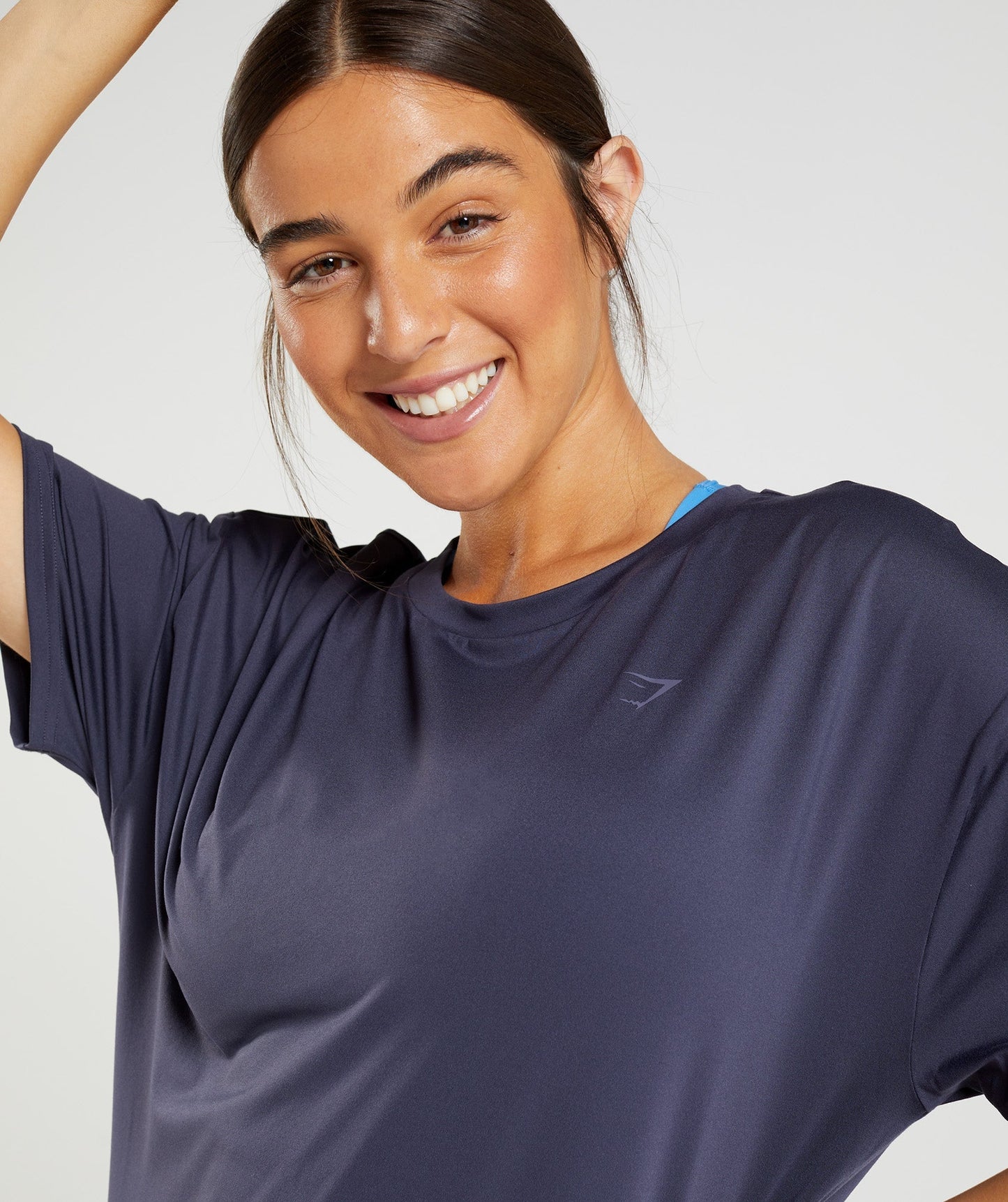 Gymshark Whitney Oversized T-Shirt - Indigo Navy