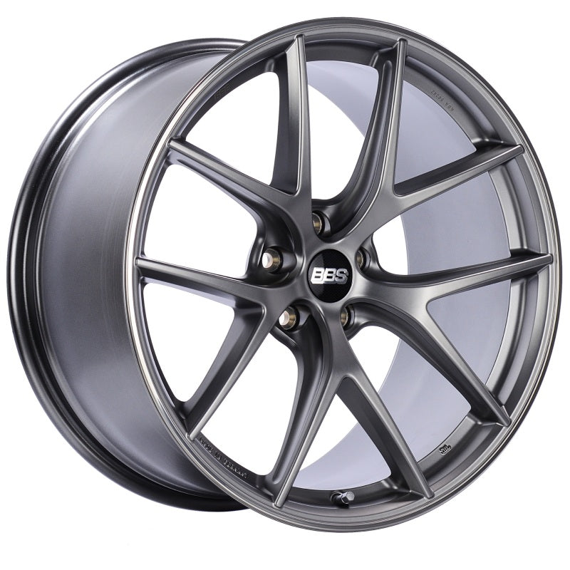 BBS CI-R 19x9 5x120 ET44 Platinum Glanz Felgenschutz Rad -82mm PFS/Clip erforderlich