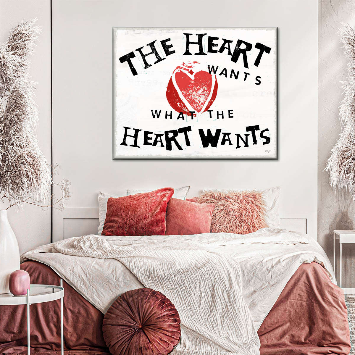 Lebe in voller Wandkunst