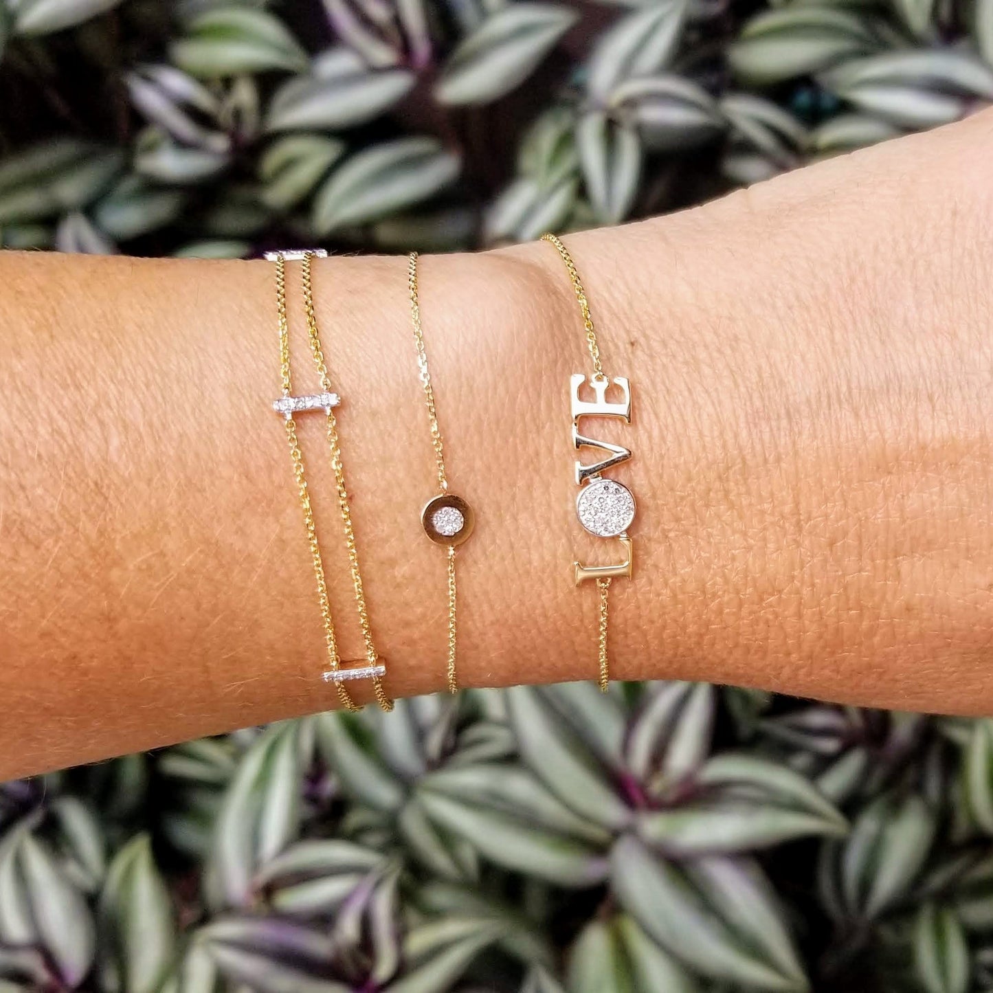 Love Bracelet in Gold and Diamonds