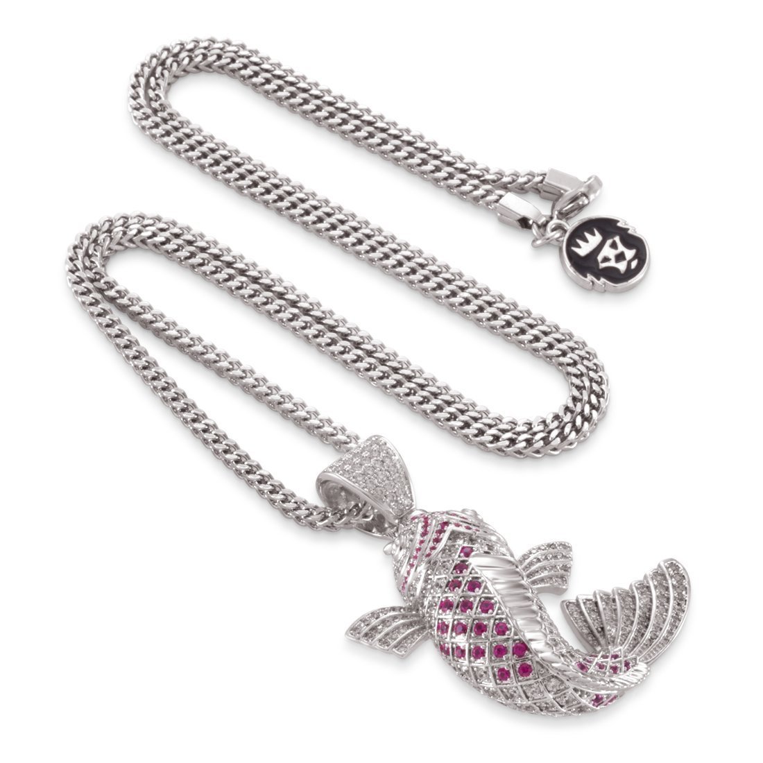 Gin Rin Kohaku Koi Fish Necklace