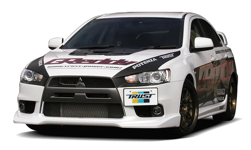 GReddy 08+ Mitsubishi Evolution X Urethan-Frontspoilerlippe