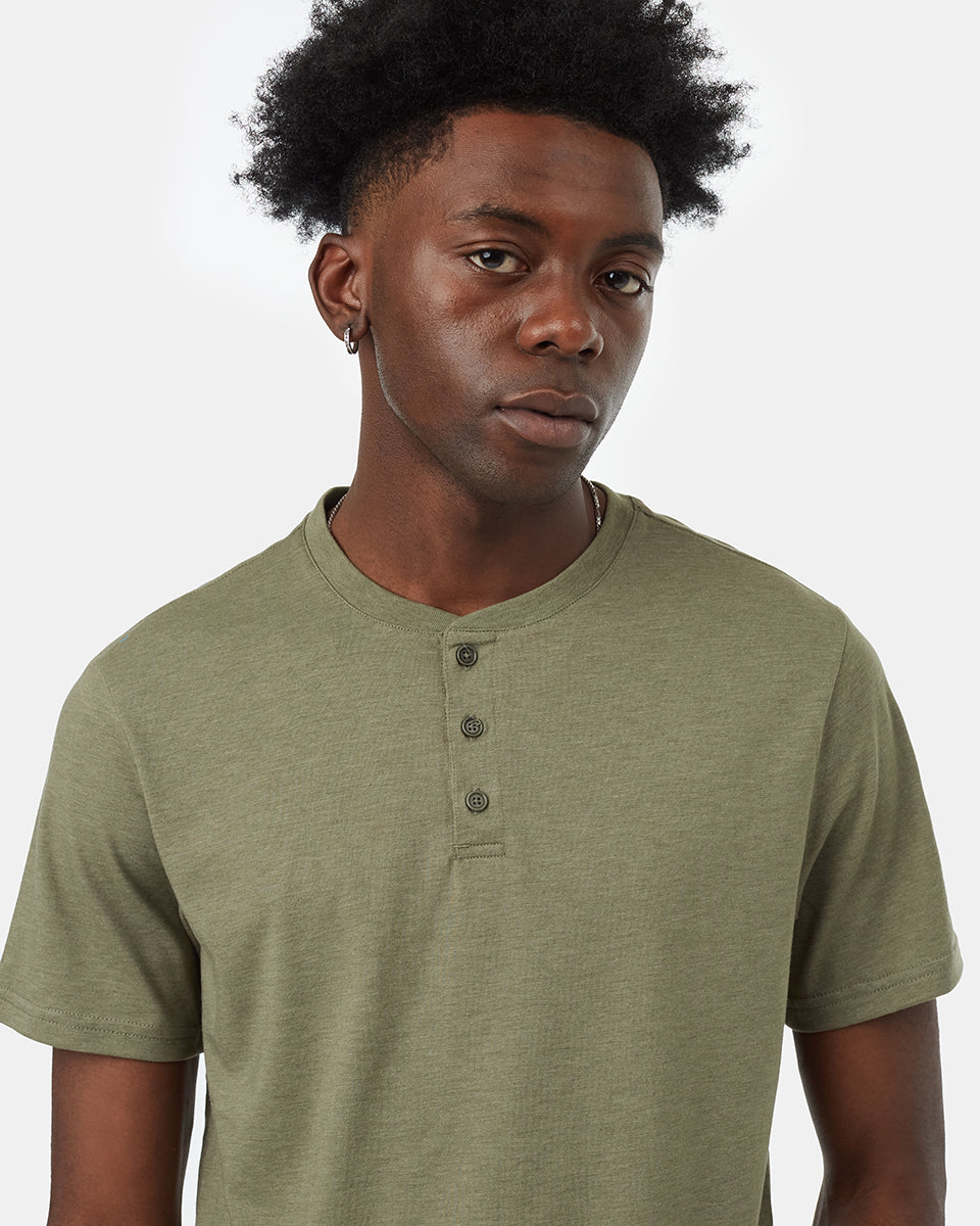Henley-T-Shirt aus Baumblende