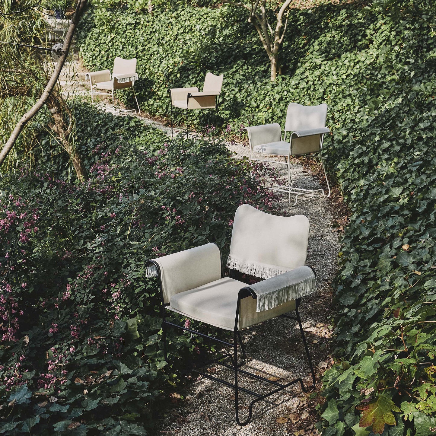 Tropique Esszimmerstuhl mit Fransen