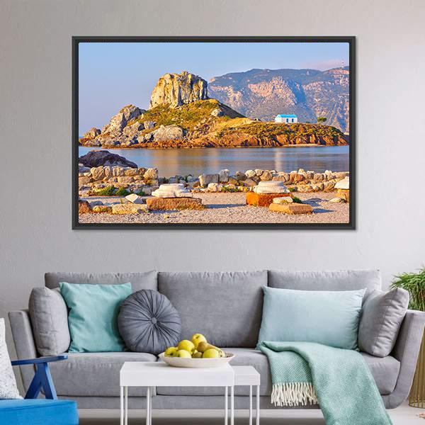 Little Island Kastri Canvas Wall Art-3 Horizontal-Gallery Wrap-25" x 16"-Tiaracle