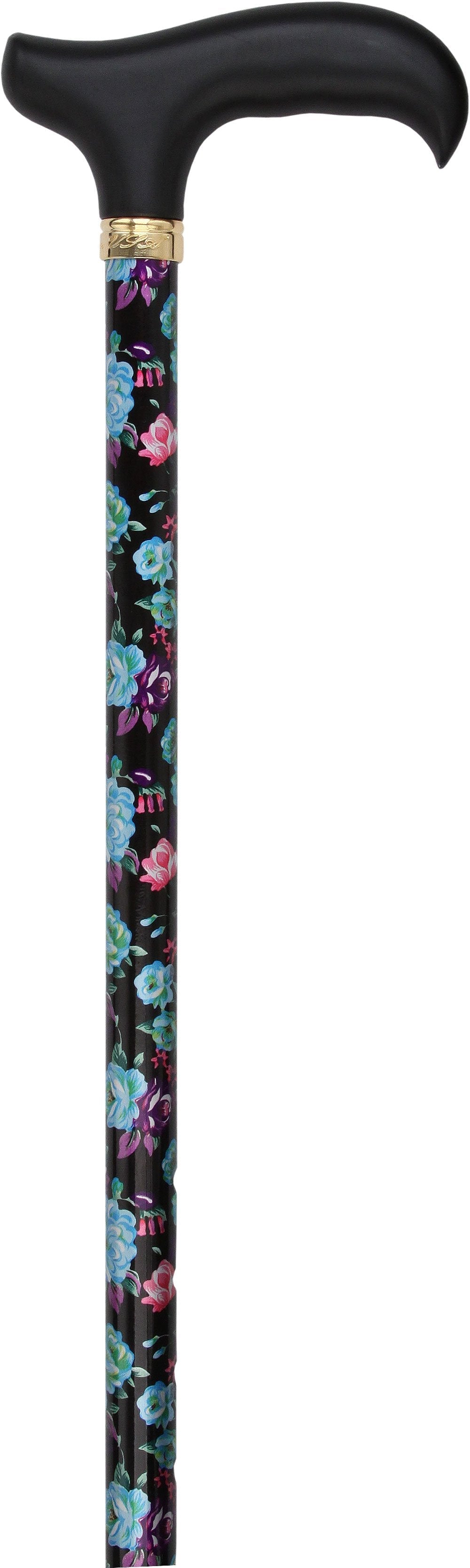 Scratch & Dent Midnight Bloom Standard Adjustable Cane V1938