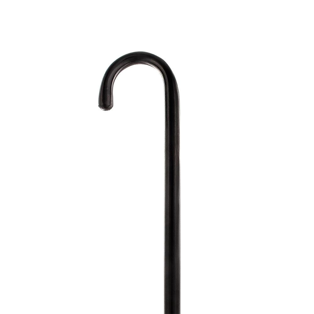 Scratch and Dent Extra Tall 42 Inches - House Flame Tourist Walking Cane - Black Beechwood Shaft V1933
