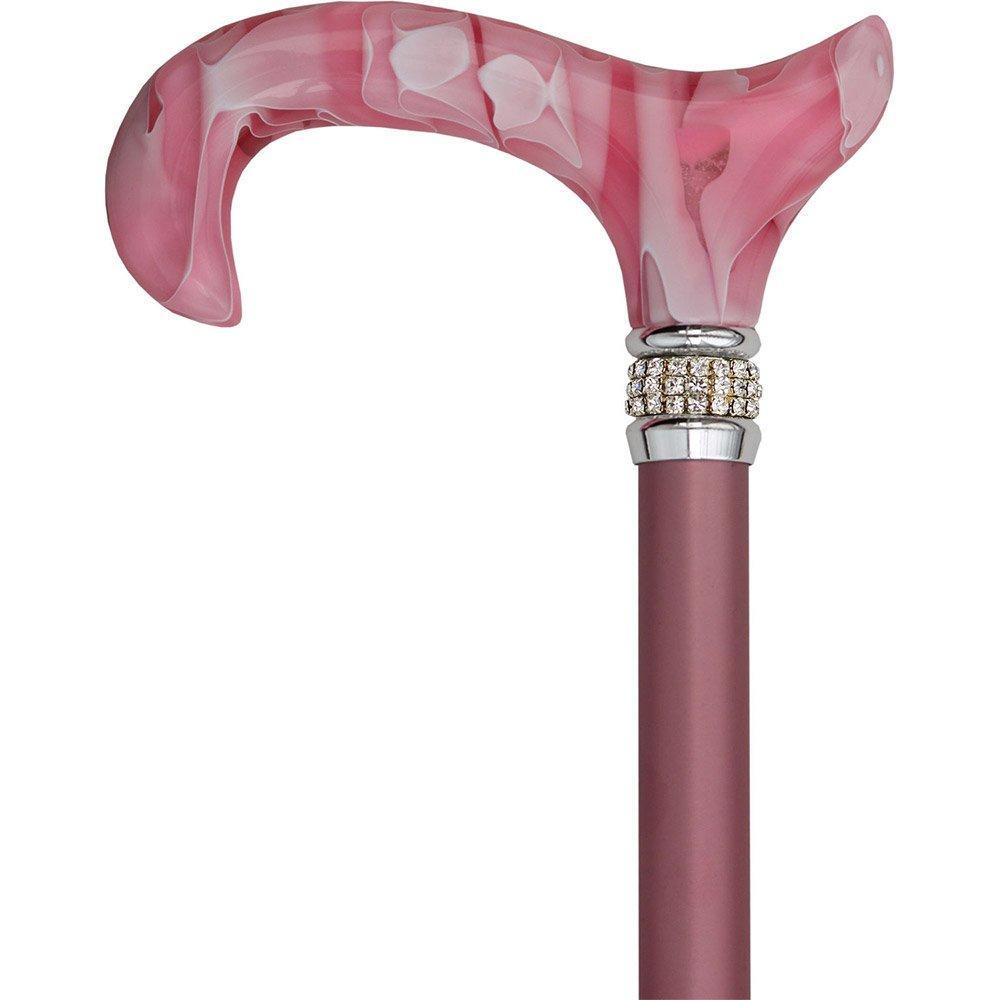 Scratch & Dent Pink Pearlz Designer Adjustable Cane V1950