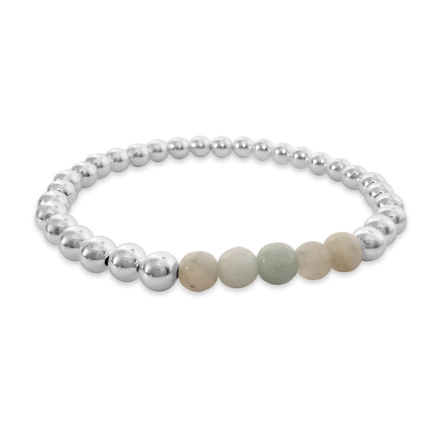 ایکوا میرین موتیوں کا کڑا