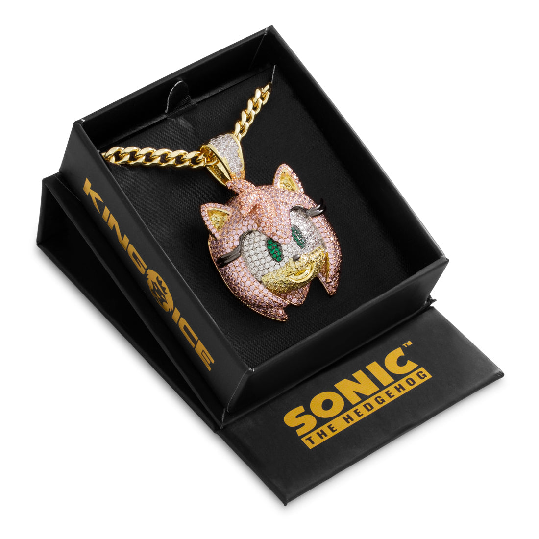 Sonic the Hedgehog x King Ice - Amy Necklace