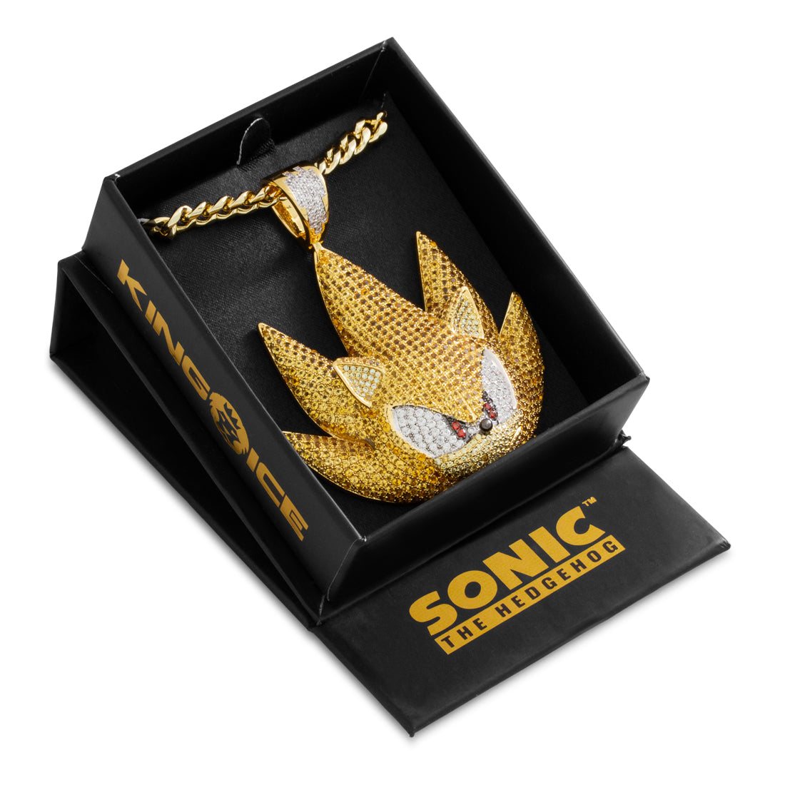 Sonic the Hedgehog x King Ice - LE Super Sonic Necklace