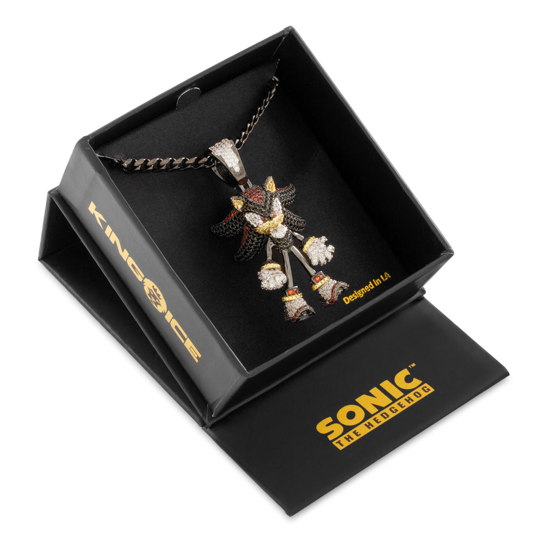 Sonic the Hedgehog x King Ice - Fast Shadow Necklace