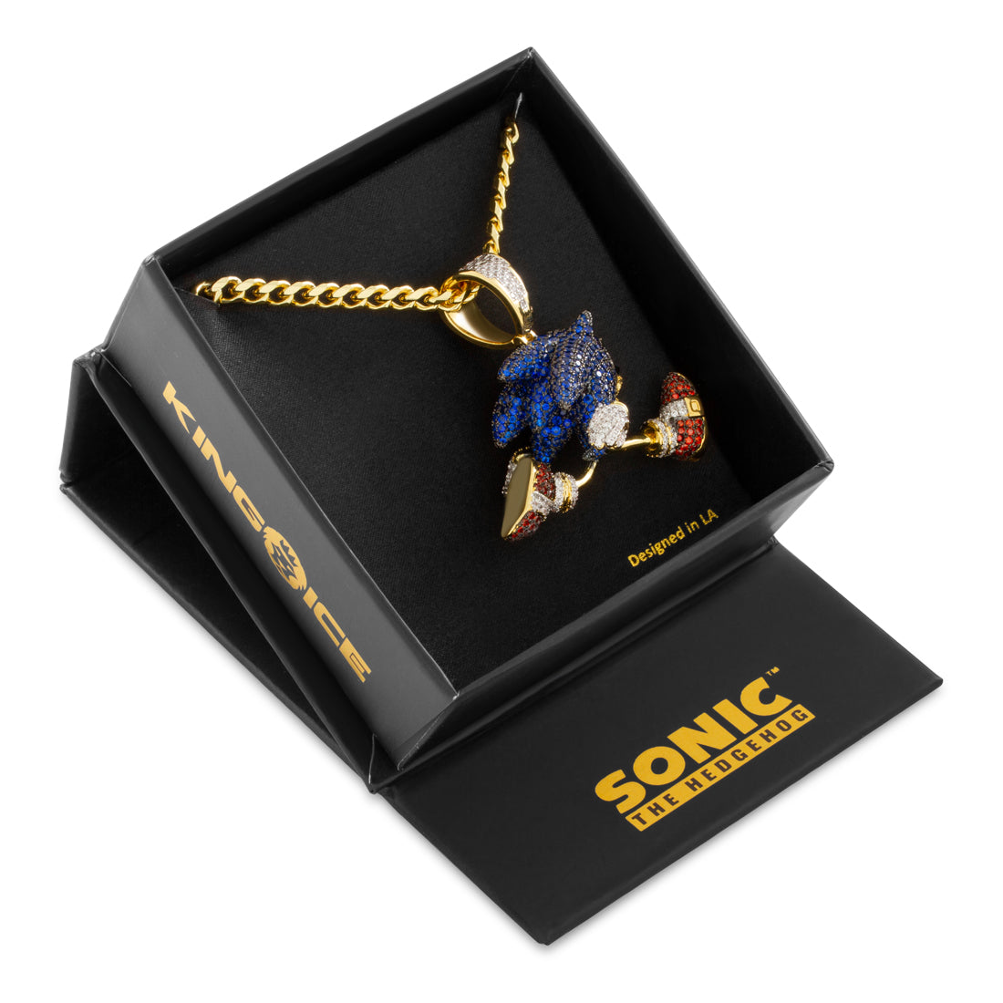 Sonic the Hedgehog x King Ice - Fast Sonic Necklace