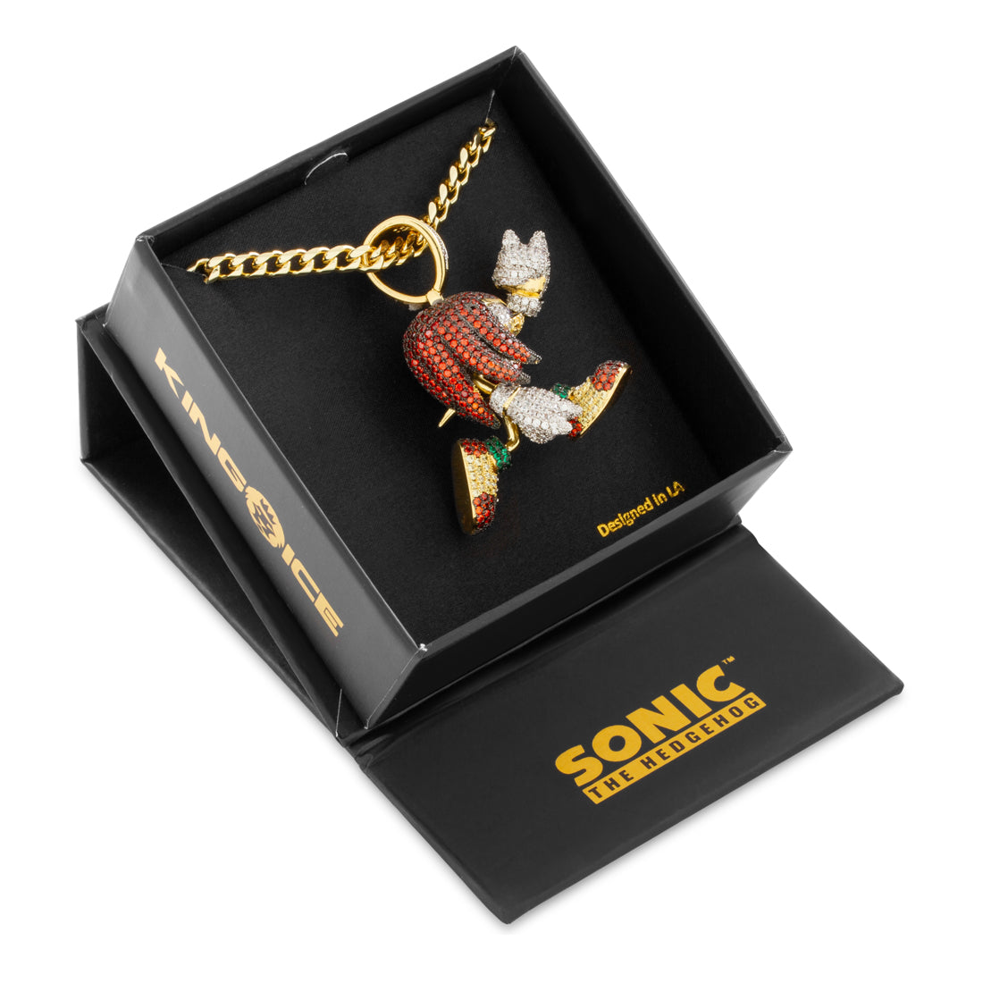 Sonic the Hedgehog x King Ice - Strong Knuckles Necklace