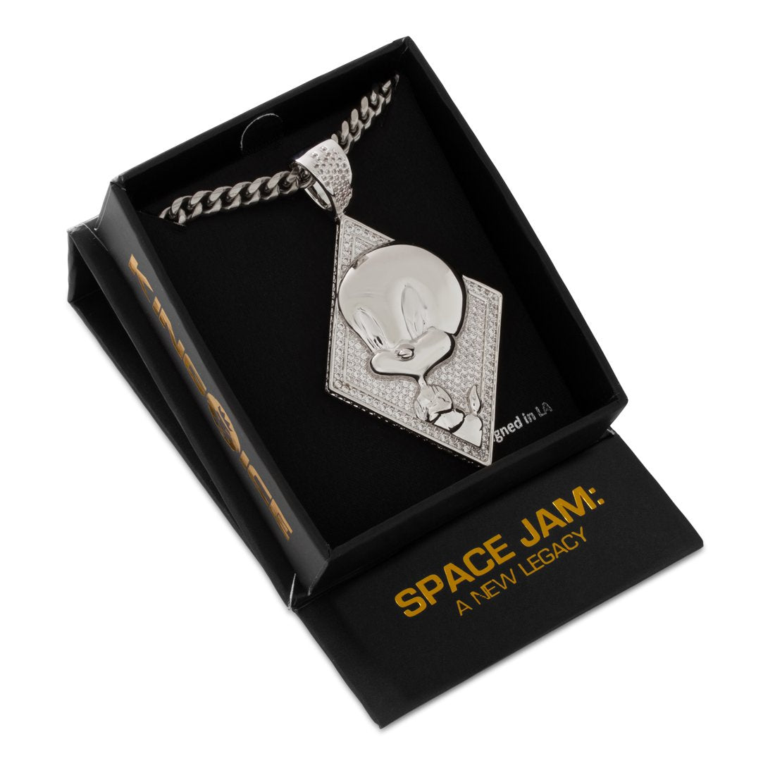 Space Jam x King Ice - Tweety Bird Necklace