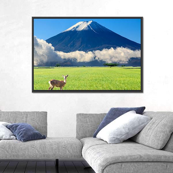 The Imaging Of Beautiful Landscape With Nice Nature Color Canvas Wall Art-3 Horizontal-Gallery Wrap-25" x 16"-Tiaracle