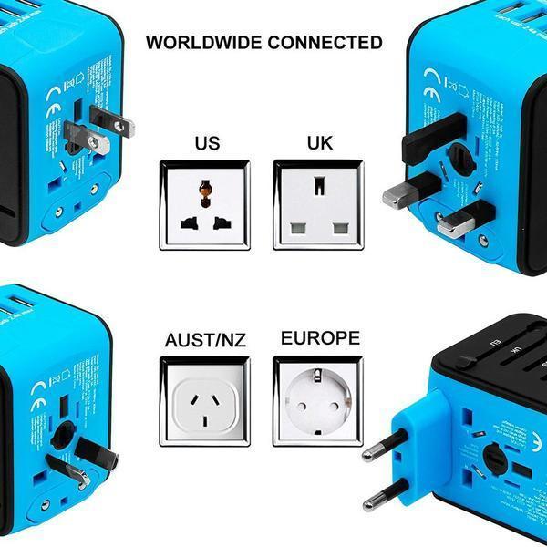 Universeller USB -Reisekraftadapter