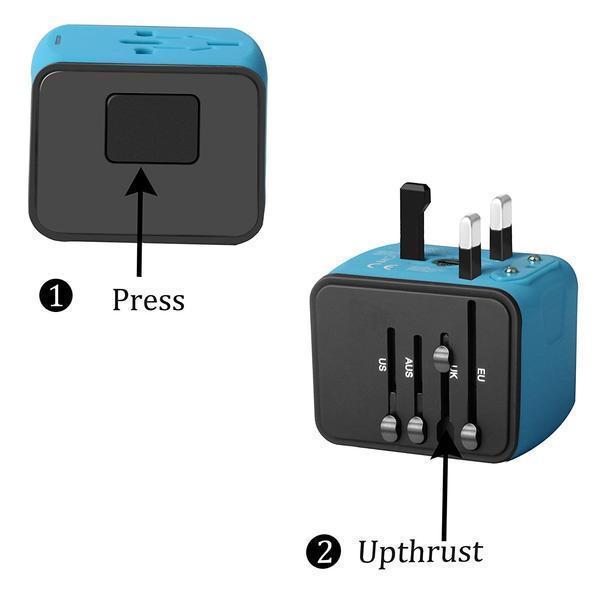 Universeller USB -Reisekraftadapter
