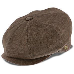 Regal - Walrus Hats Linen/Cotton 8 Panel Newsboy Cap