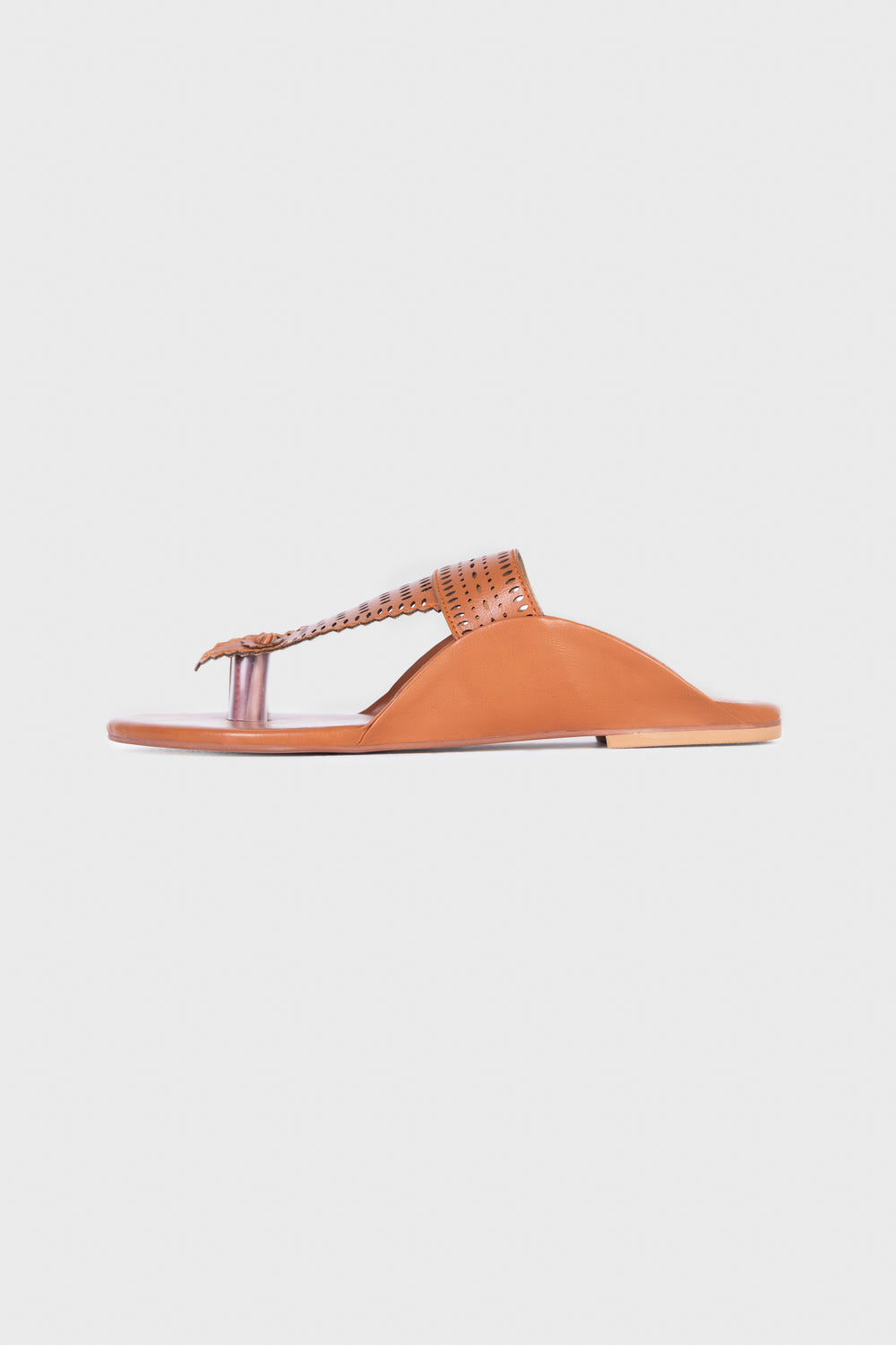 Tan Laser-cut Flats