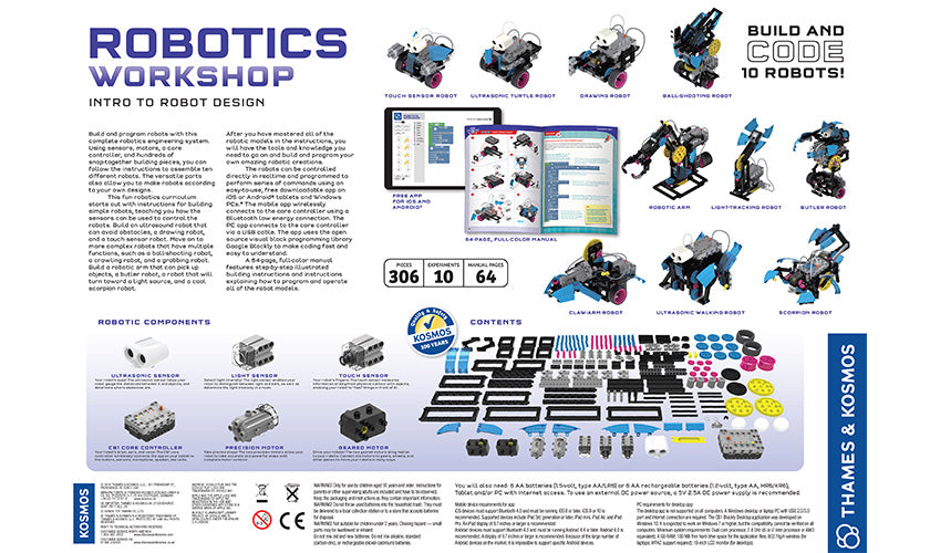 Thames and Kosmos Robotics Workshop